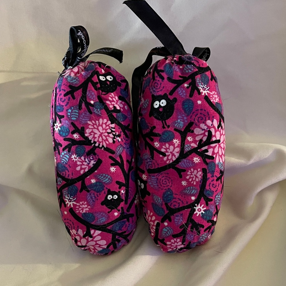 Pink Owl Patterned Shoe Protector Inserts - image 1
